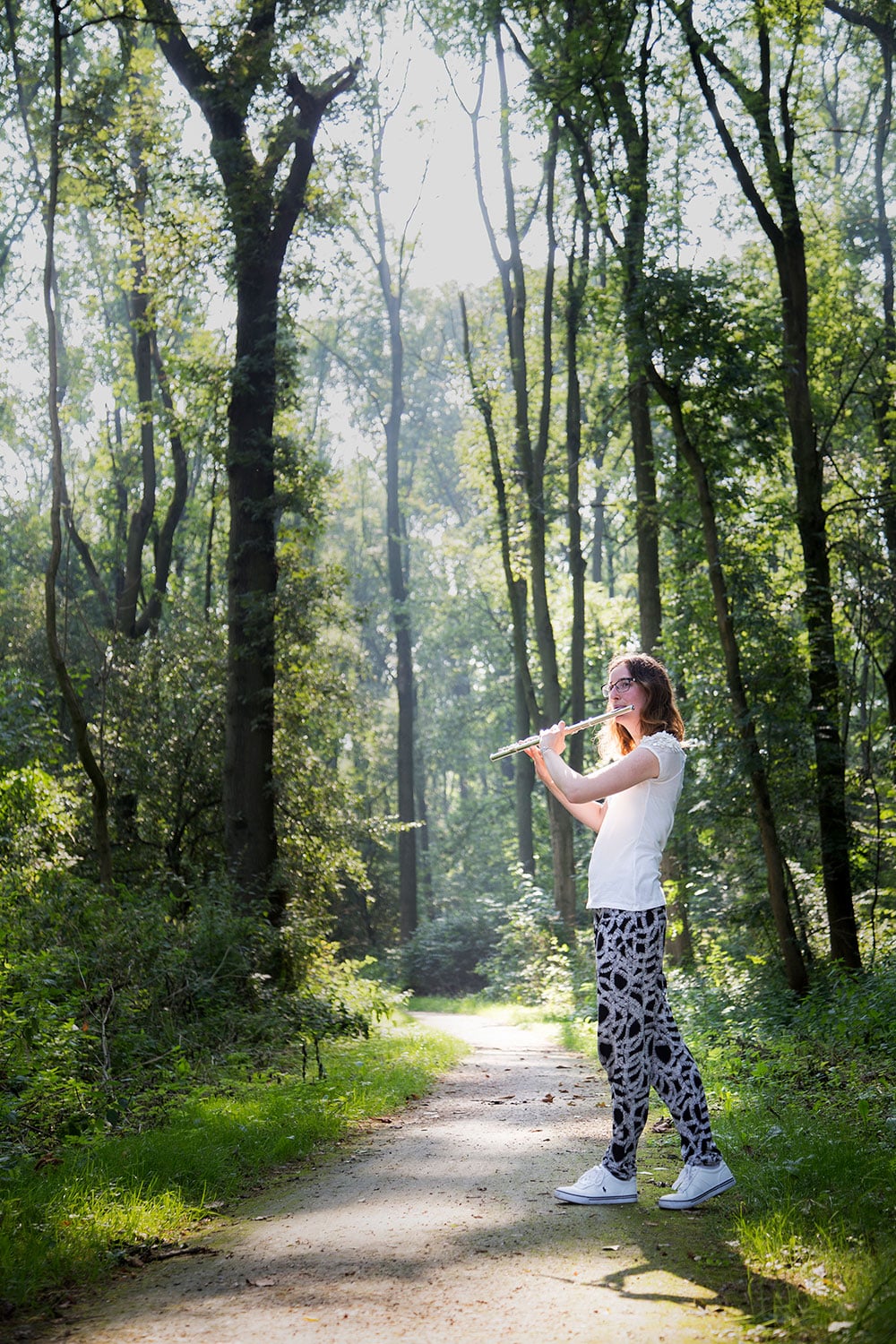 Fotoshoot buiten Waardenburg