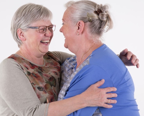 professionele vriendinnenfotoshoot