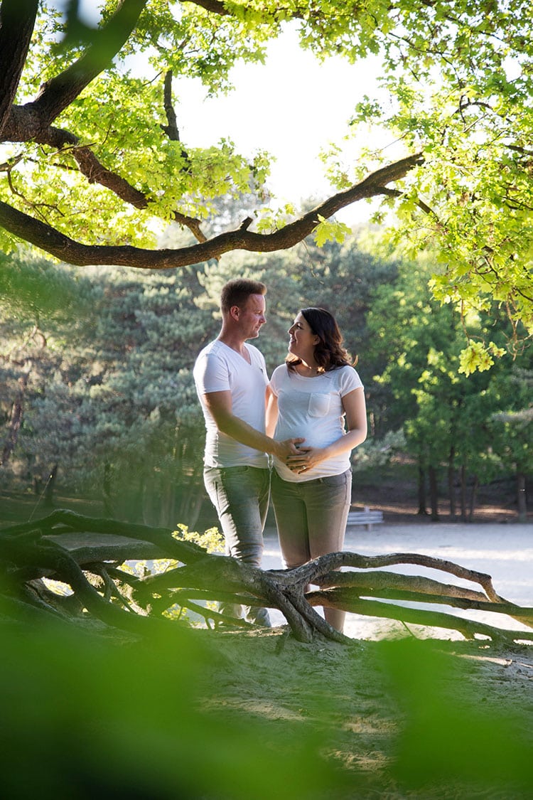 zwangerschapsshoot en newbornshoot
