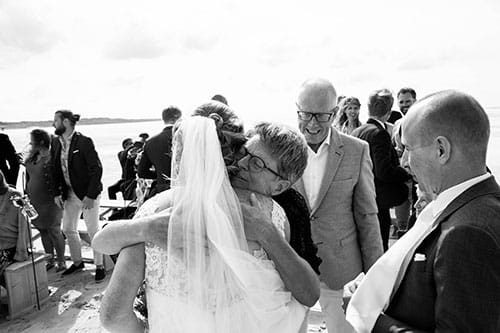 trouwen op het strand