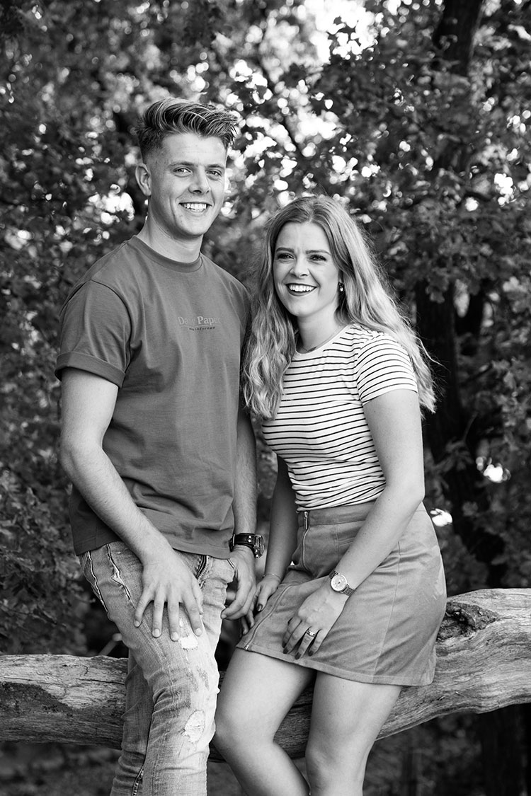 gave familie foto’s buiten maken