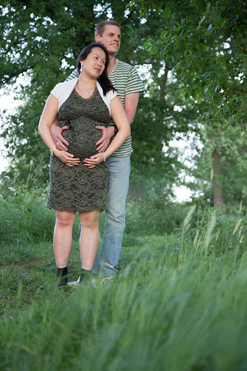 inspiratie zwangerschapsshoot