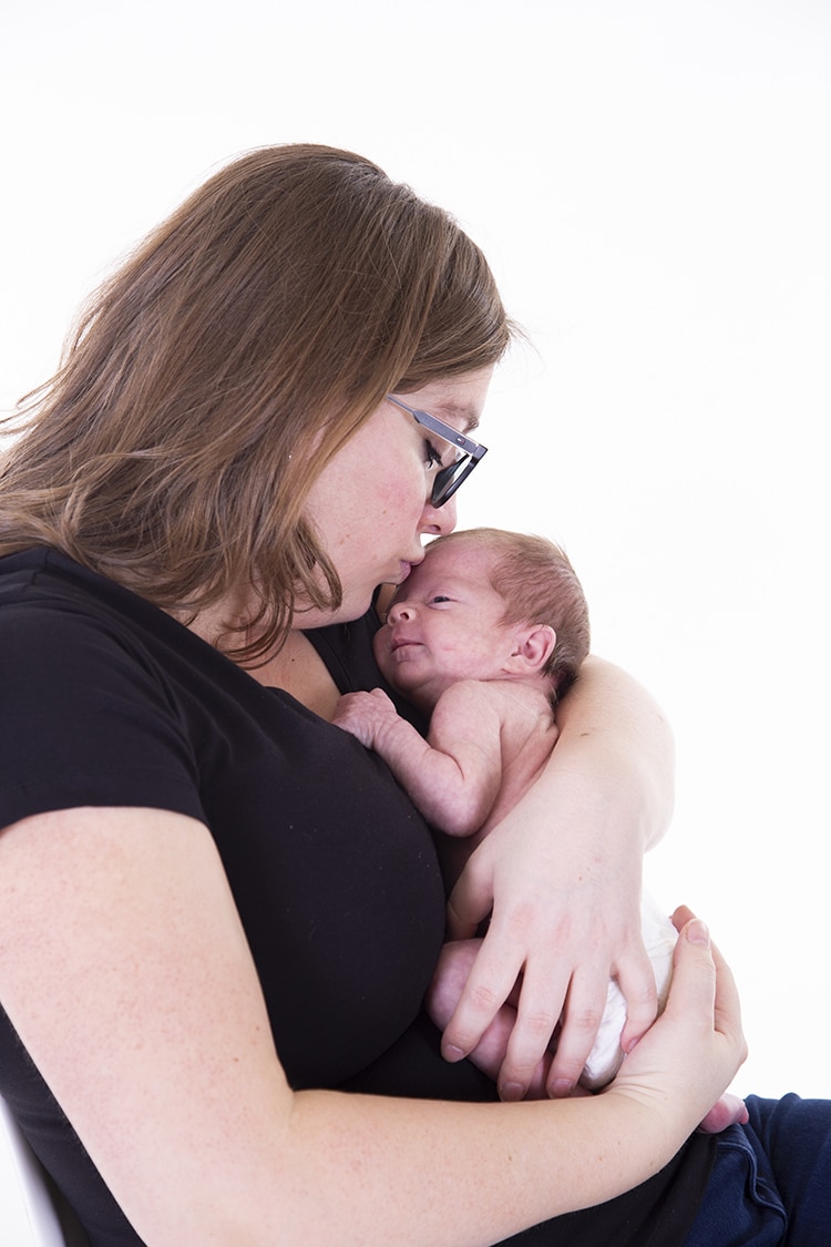 Newborn photoshoot zeeland