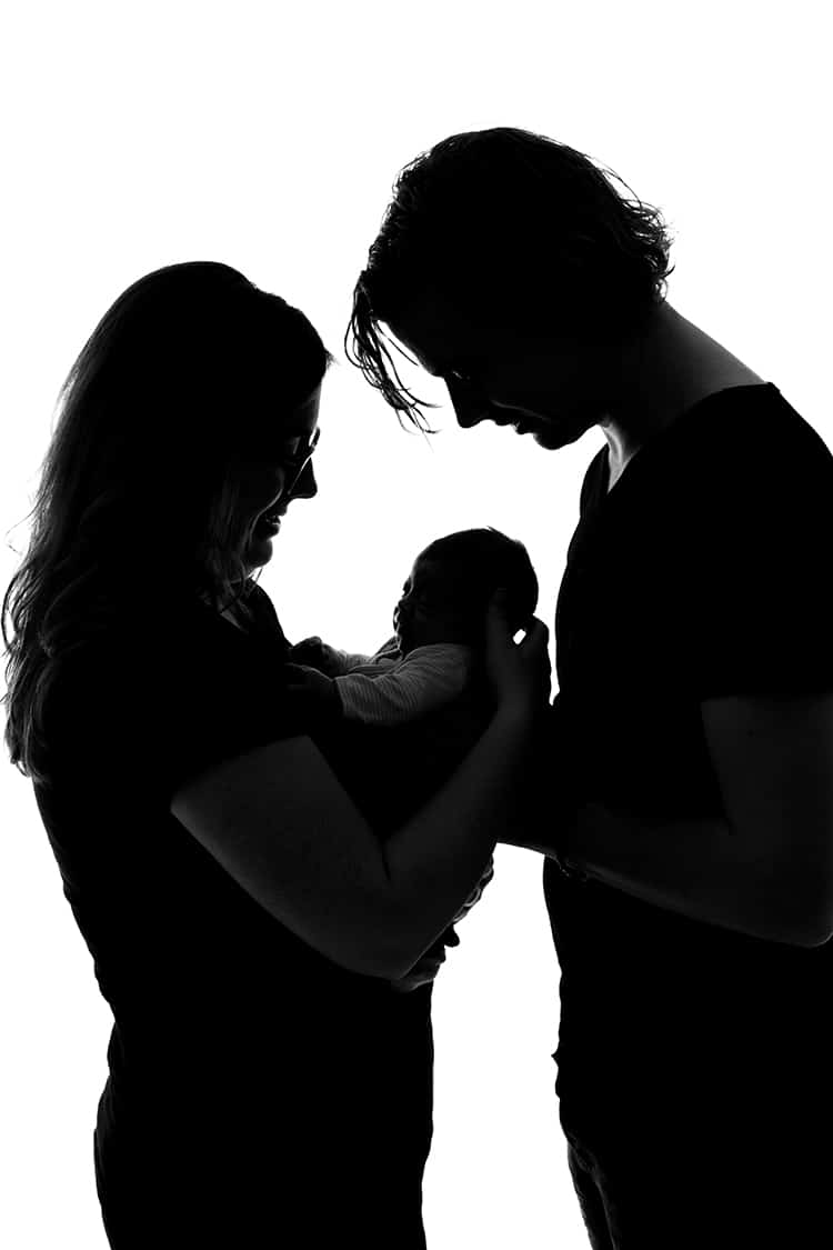 Silhouettefoto studio