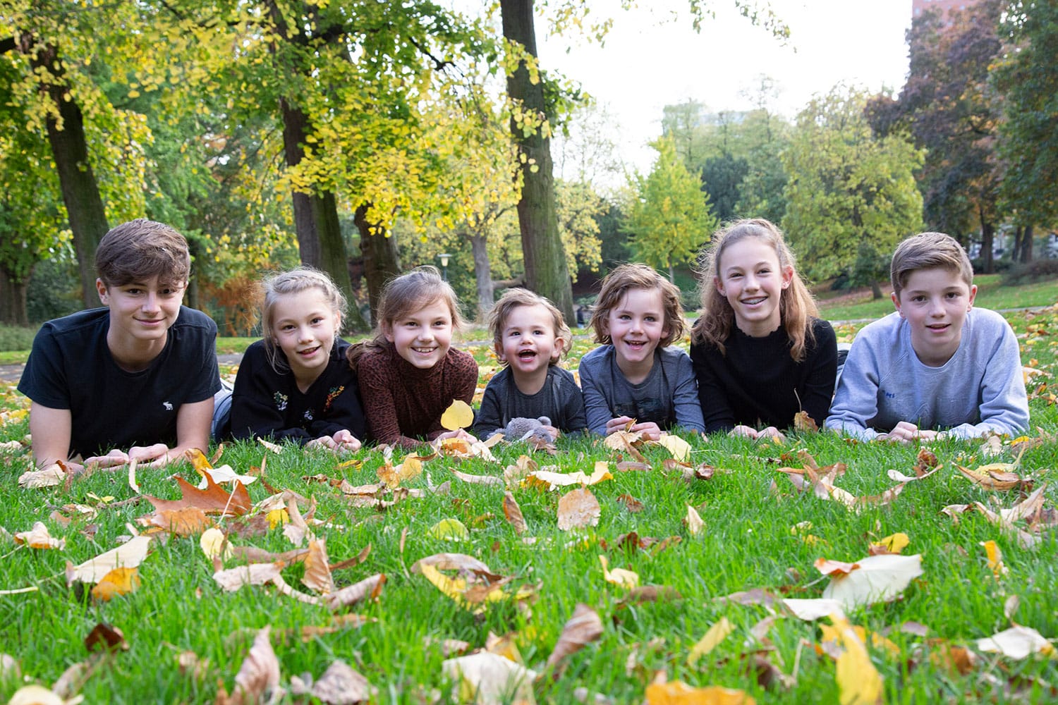 herfstfotoshoot in nijmegen