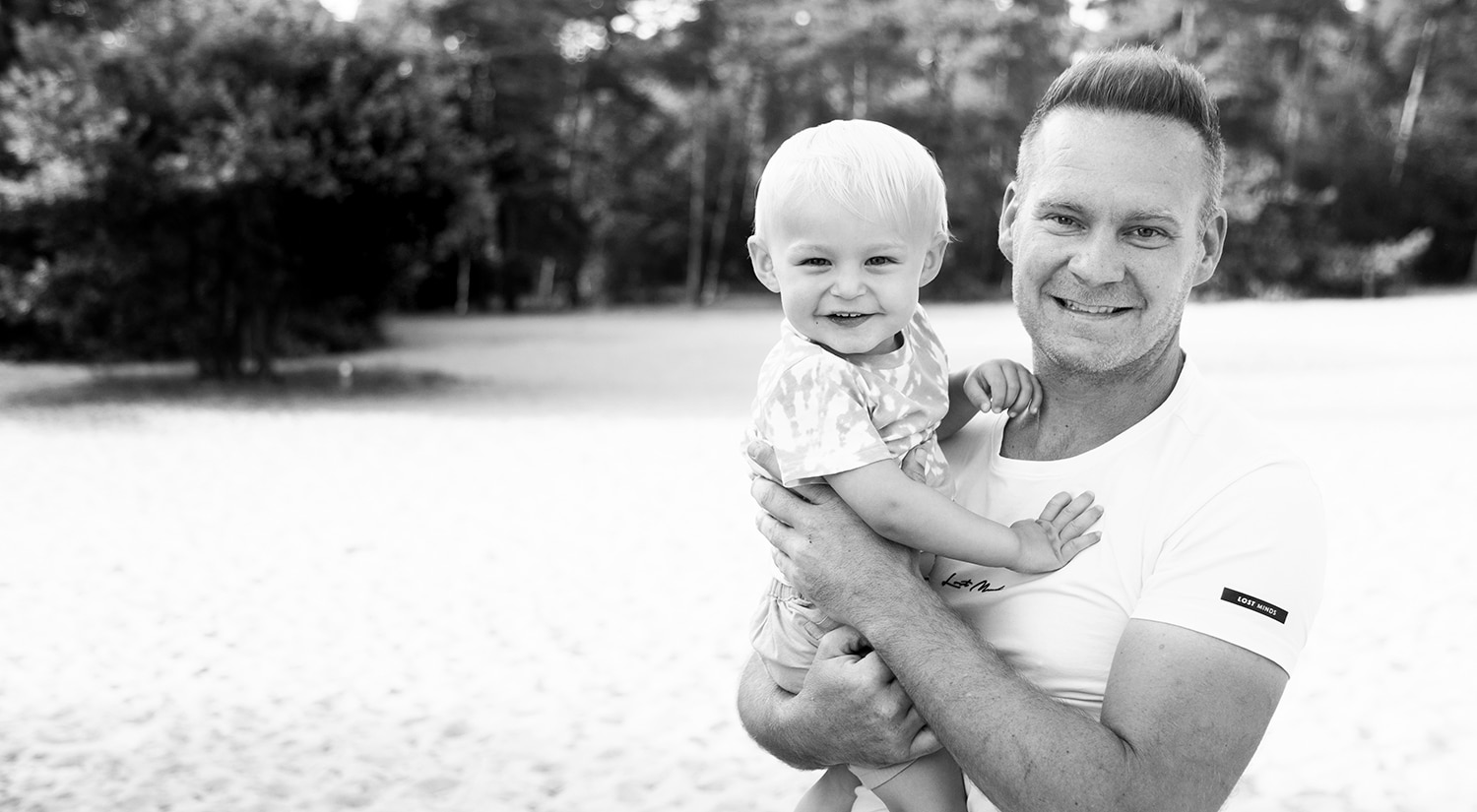 familiefotoshoot vader kinderen Sharon Willems