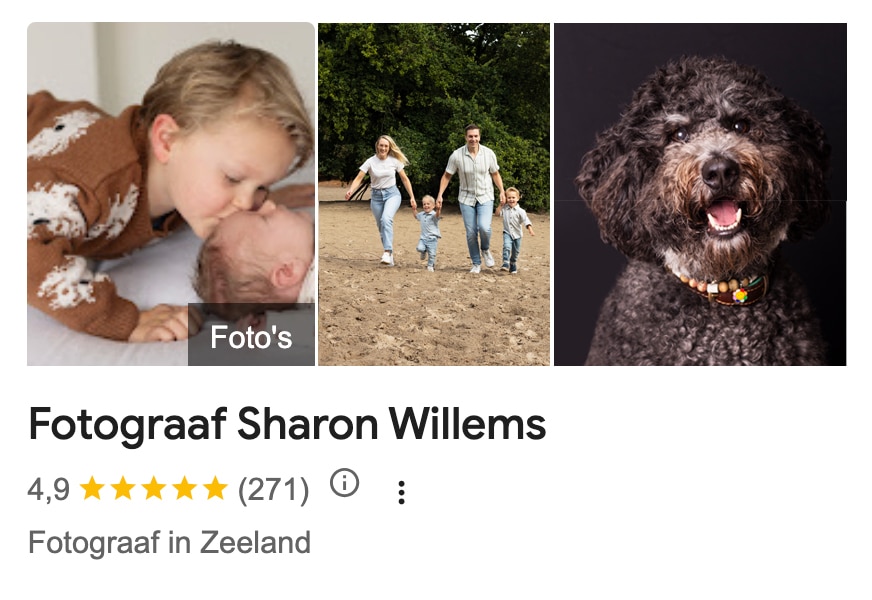 reviews fotograaf sharon-willems-zeeland
